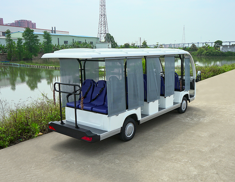14座公交車座椅電動(dòng)觀光車高爾夫球車酒店景區(qū)樓盤(pán)物業(yè)度假村接待車看房車四輪電瓶車8座11座14座觀光車(圖5)