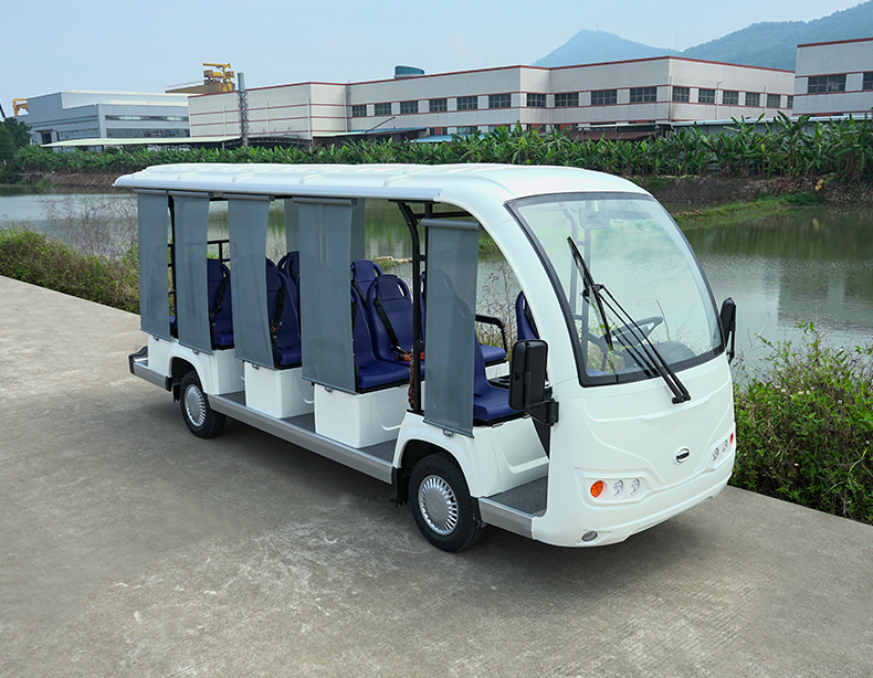 14座公交車座椅電動(dòng)觀光車高爾夫球車酒店景區(qū)樓盤(pán)物業(yè)度假村接待車看房車四輪電瓶車8座11座14座觀光車(圖6)